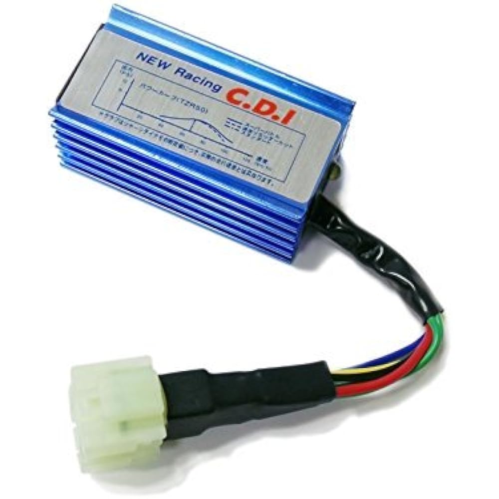 Scooter Ignition Repair Kit Repair Spark Failure Racing High Output Ignition Coil (2 Pin) NGK Spark Plug C7HSA High Performance Racing CDI (For GY6 50cc 125cc 150cc) (Compatibility with domestic cars cannot be guaranteed)