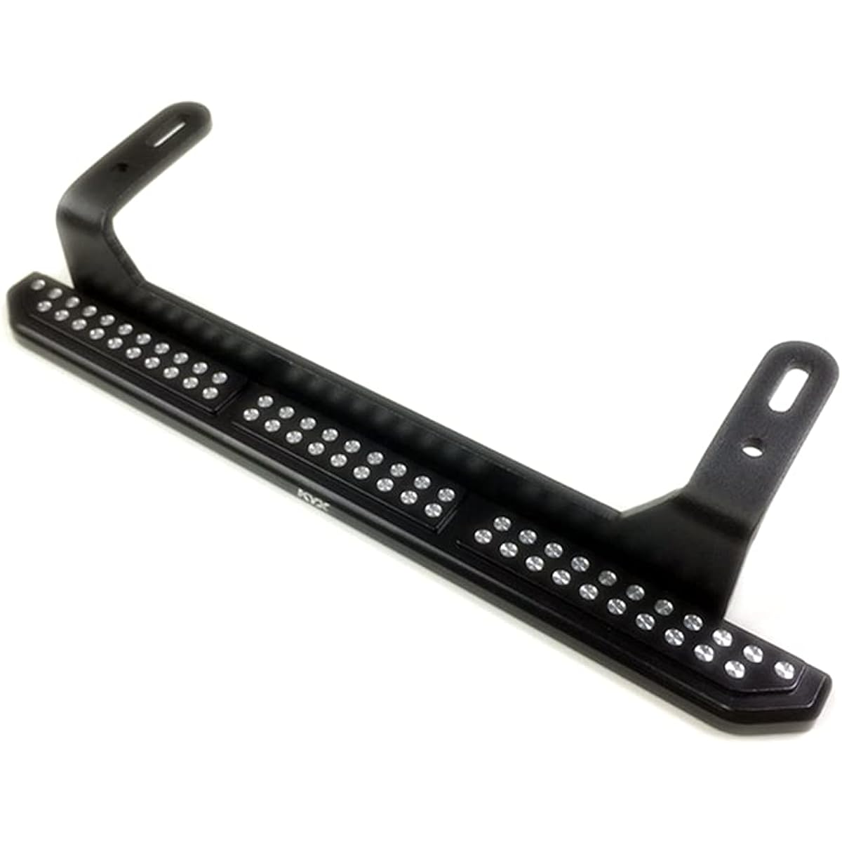 KYX Racing Metal Rock Slider Side Step Running Board Foot Plate Upgrade Parts Accessories for 1/10 RC Crawler Vehicle TRX4