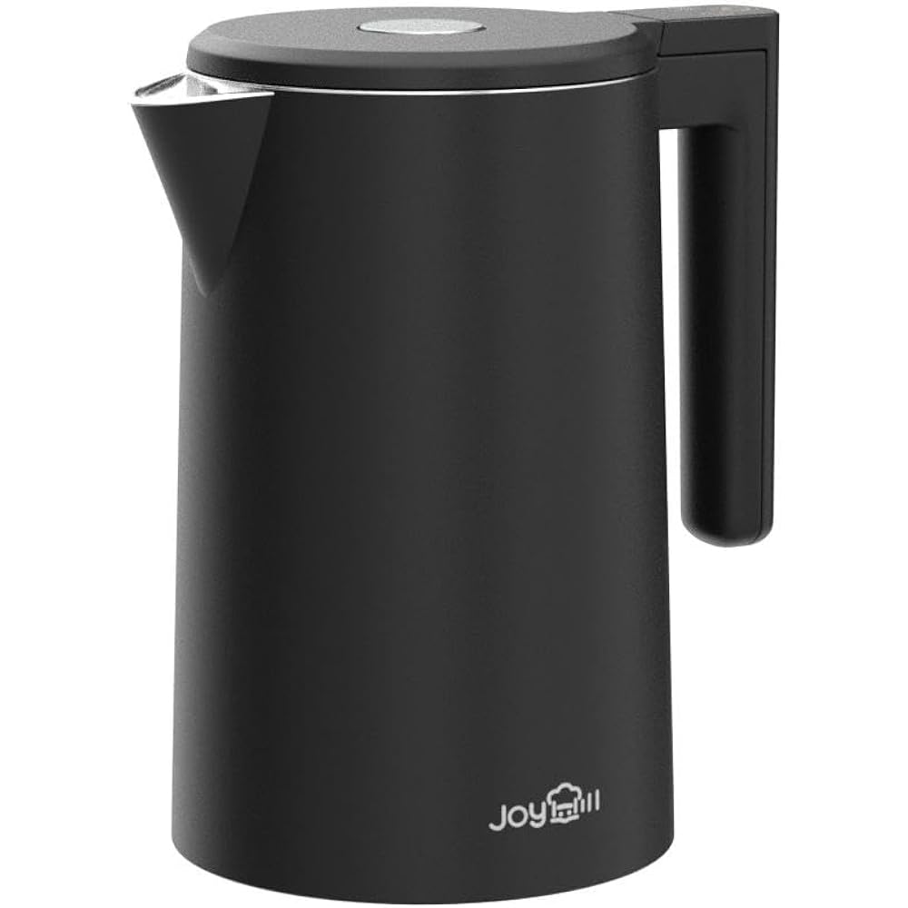 JOYHILL Electric Kettle, 6 Step Temperature Adjustment, 12 Hours of Warm Function, Digital Display, 1.7L, Automatic Power Off, Dry Cooking Prevention, Double Structure, Burn Prevention, STRIX Temperature Controller, 1000W High Power, Electric Pot, Tea Ke