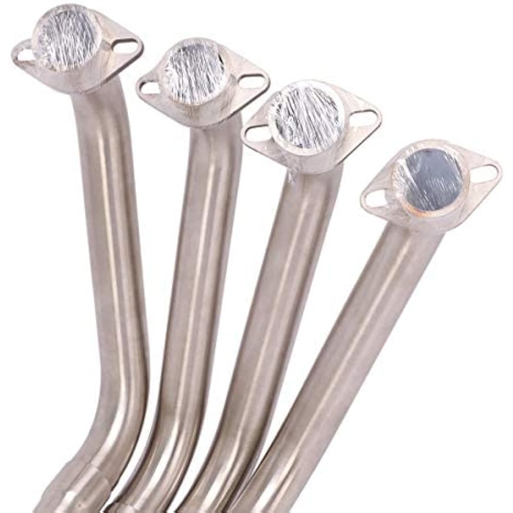 Motorcycle Exhaust Port Exhaust Pipe Intermediate Pipe Yamaha YAMAHA YZF-R6 (2017-2020) Genuine Muffler Compatible