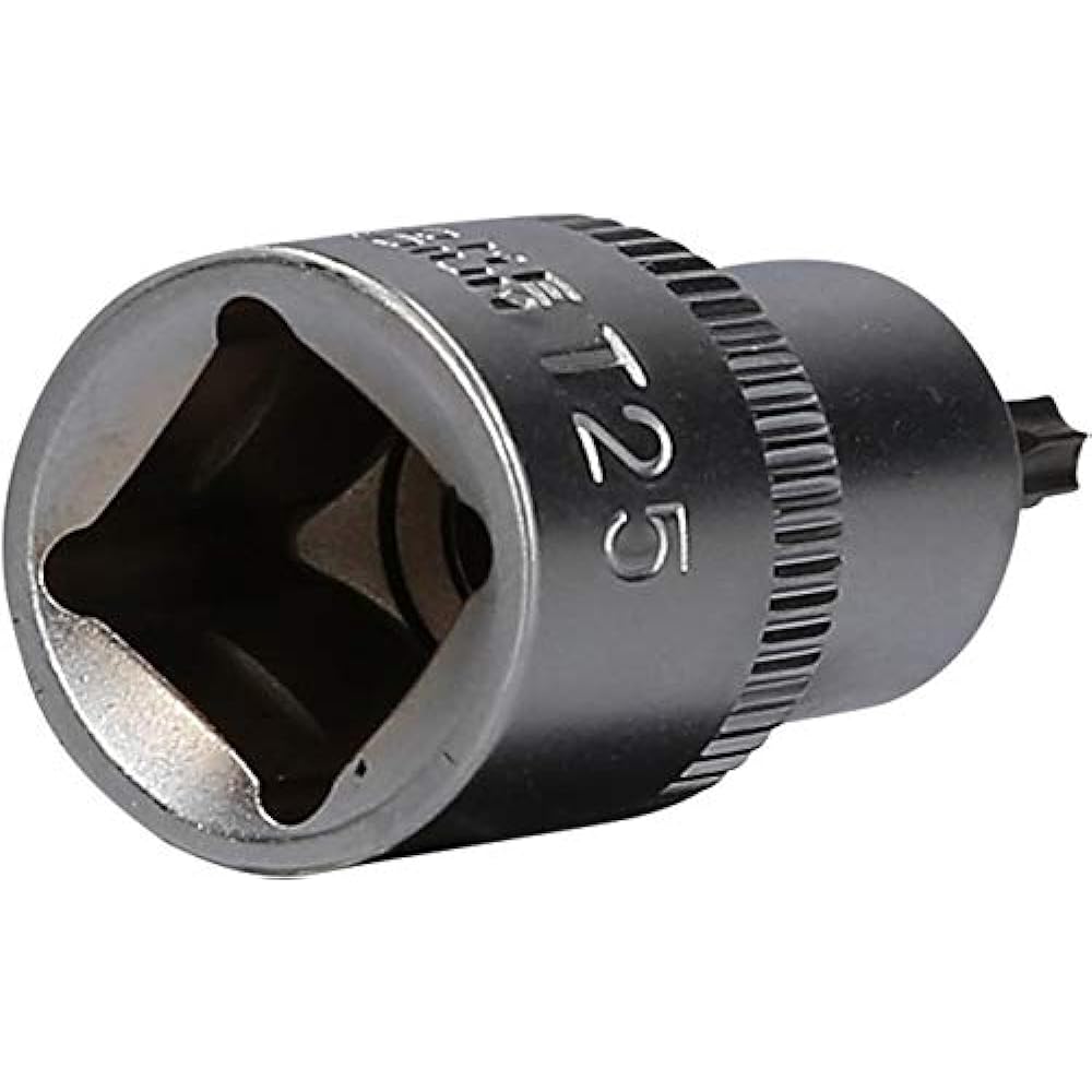 KS Tools 1/2" Torx Bit Socket Length 55mm T25 BT022971