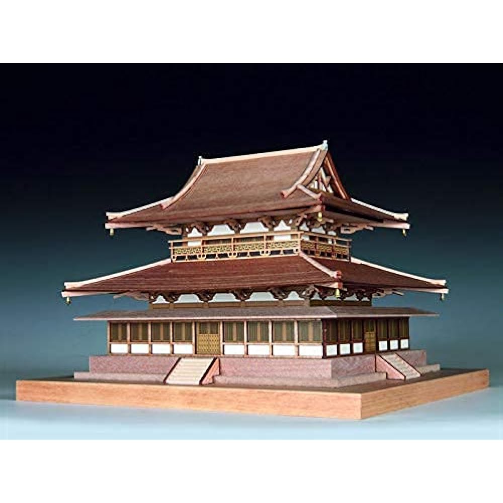 Woody Joe 1/150 Horyuji Five-storied Pagoda Wooden Model Assembly Kit