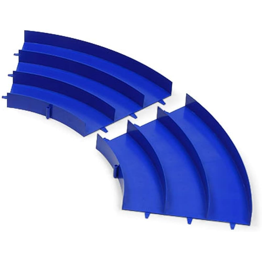 Tamiya Mini 4WD Special Limited Japan Cup Junior Circuit Curve (Blue/Red) Set of 4 each 69578