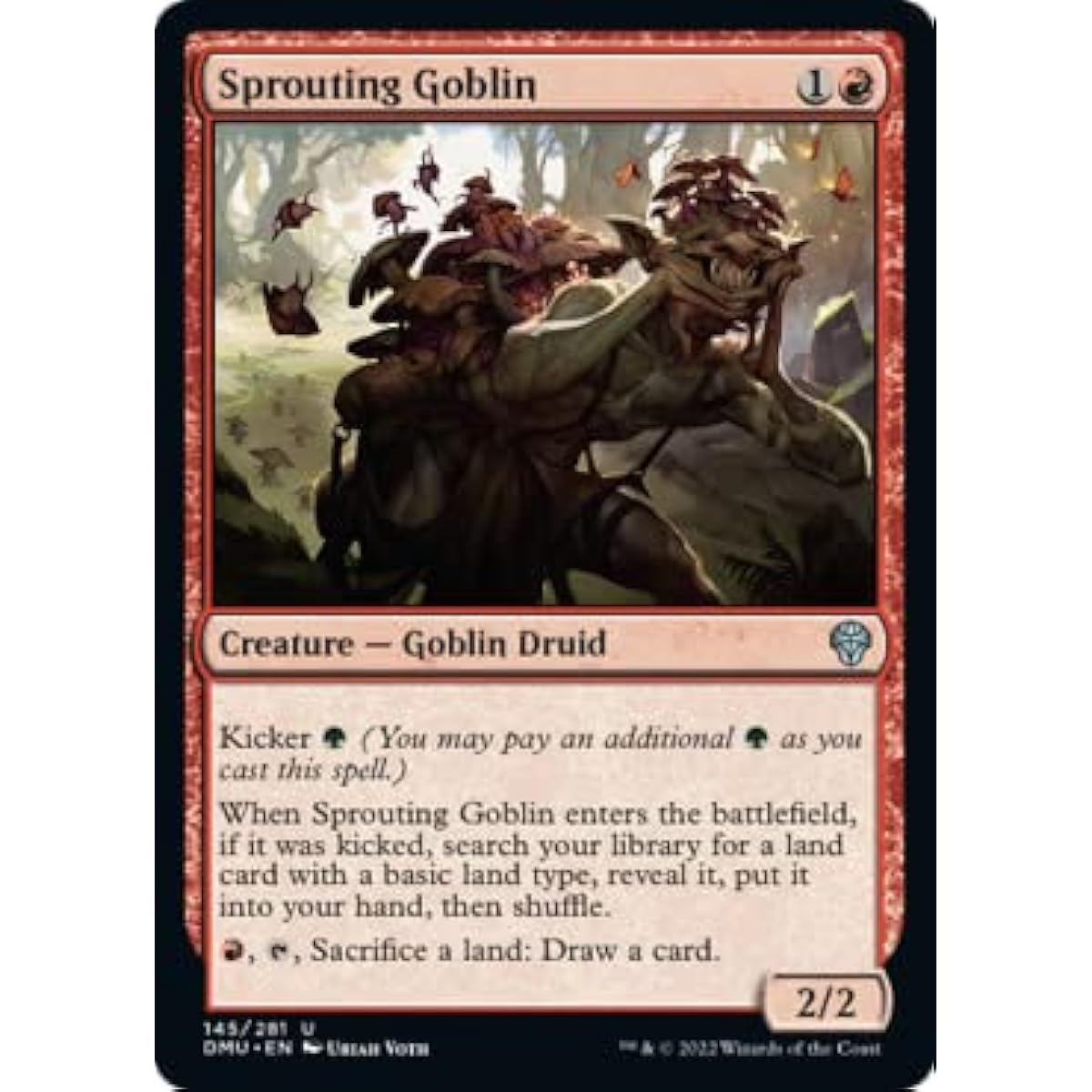 Magic: The Gathering - Germinating Goblins (145) - Dominaria United