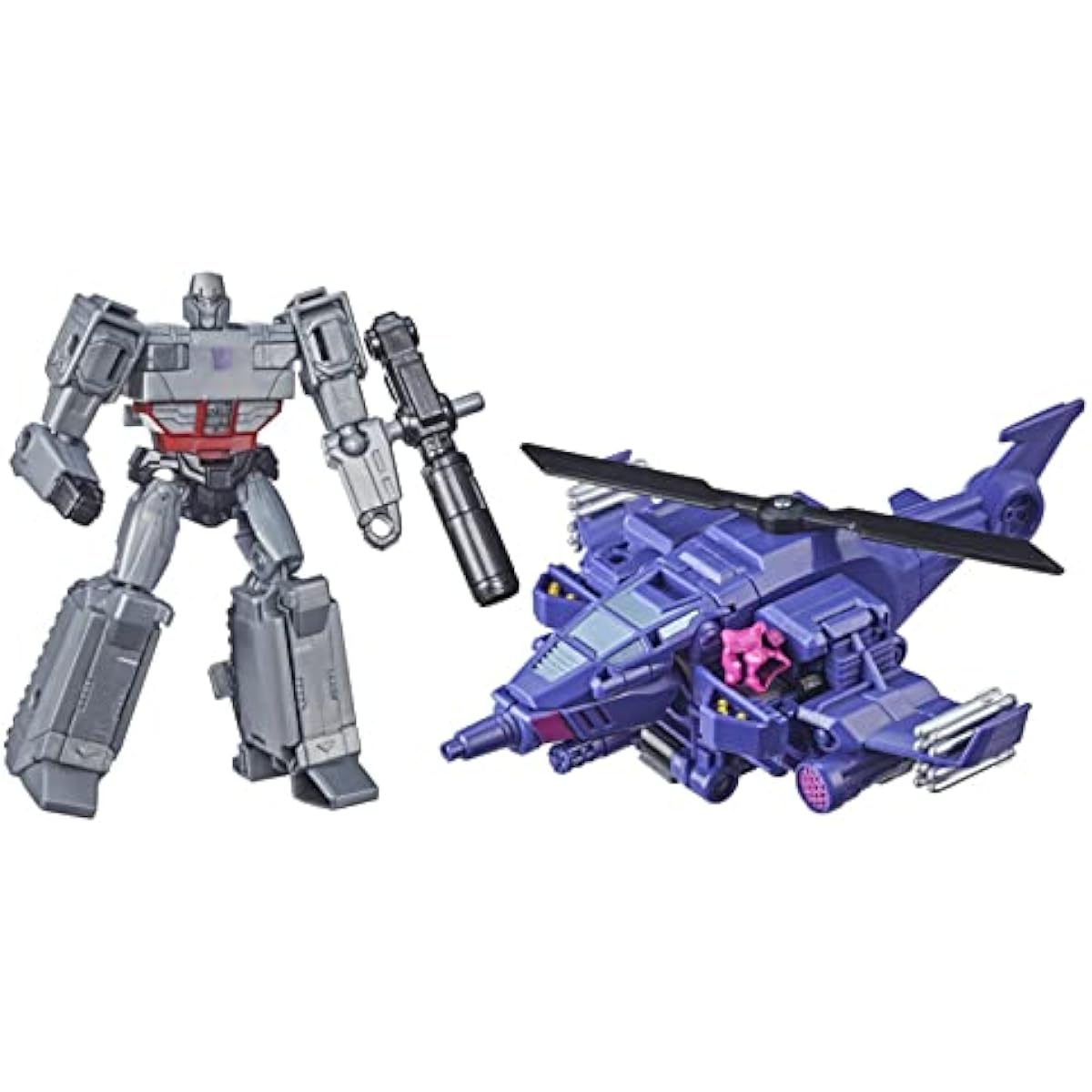 Transformers Buzzworthy Bumblebee Cyberverse Spark Armor Elite Class Megatron Action Figure