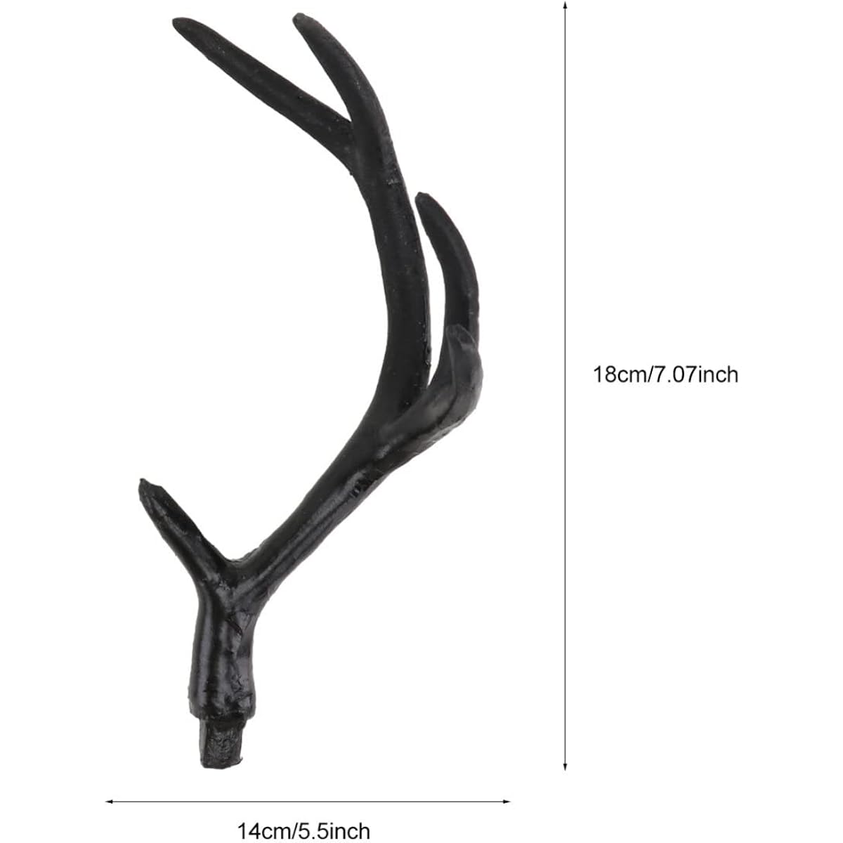 FAVOMOTO Devil Horns Reindeer Antlers Headband Christmas Deer Antlers Head Dress DIY Headband Ornaments Headwear Costume Hairband Christmas Party Holiday Favors Christmas Headband