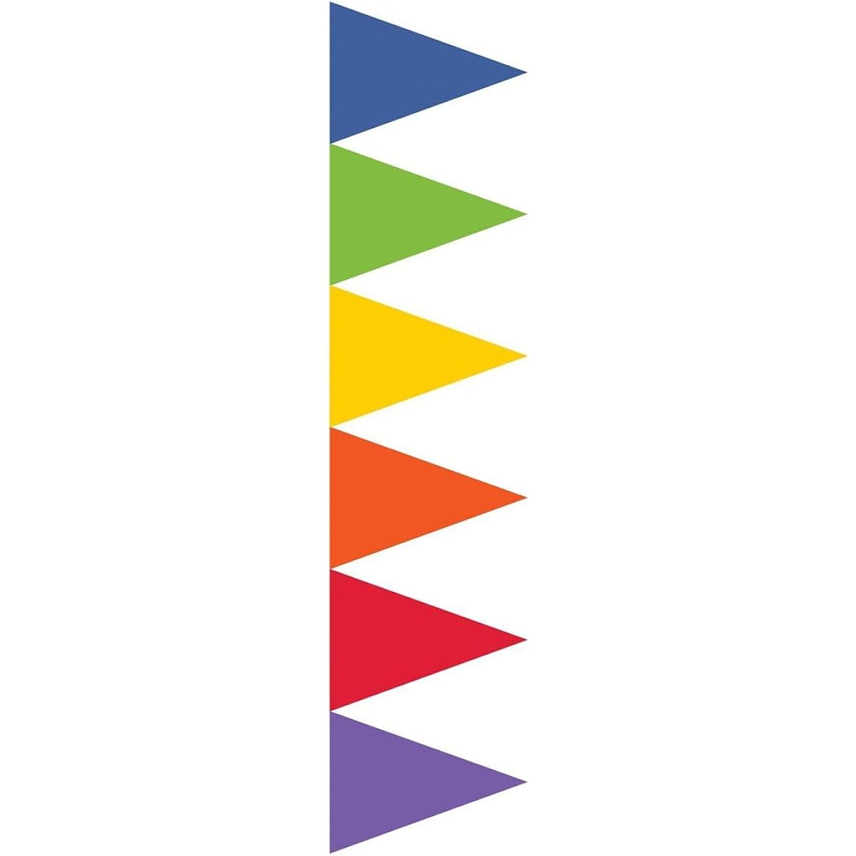 Paper Pennant Banner Rainbow PG120098.90
