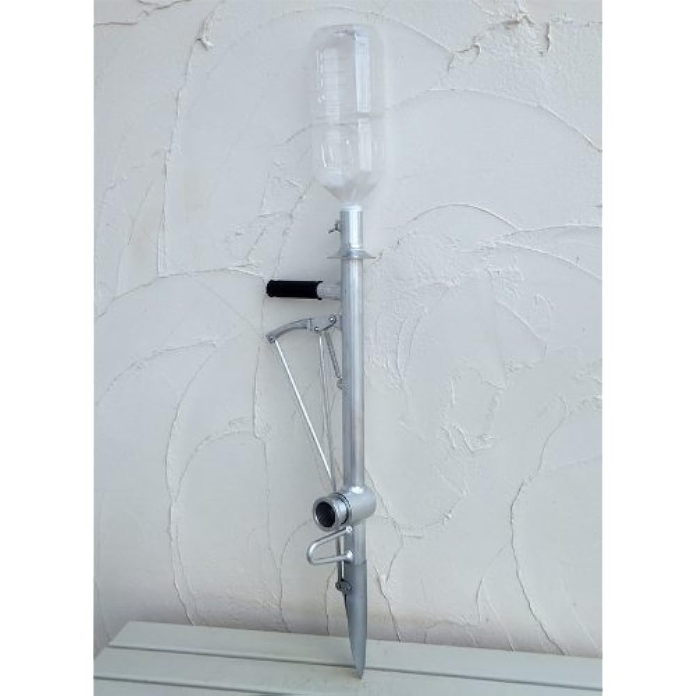 Hanaoka Aluminum Topdressing Machine Aluminum Frame Type with PET Bottle Insert ALT-01