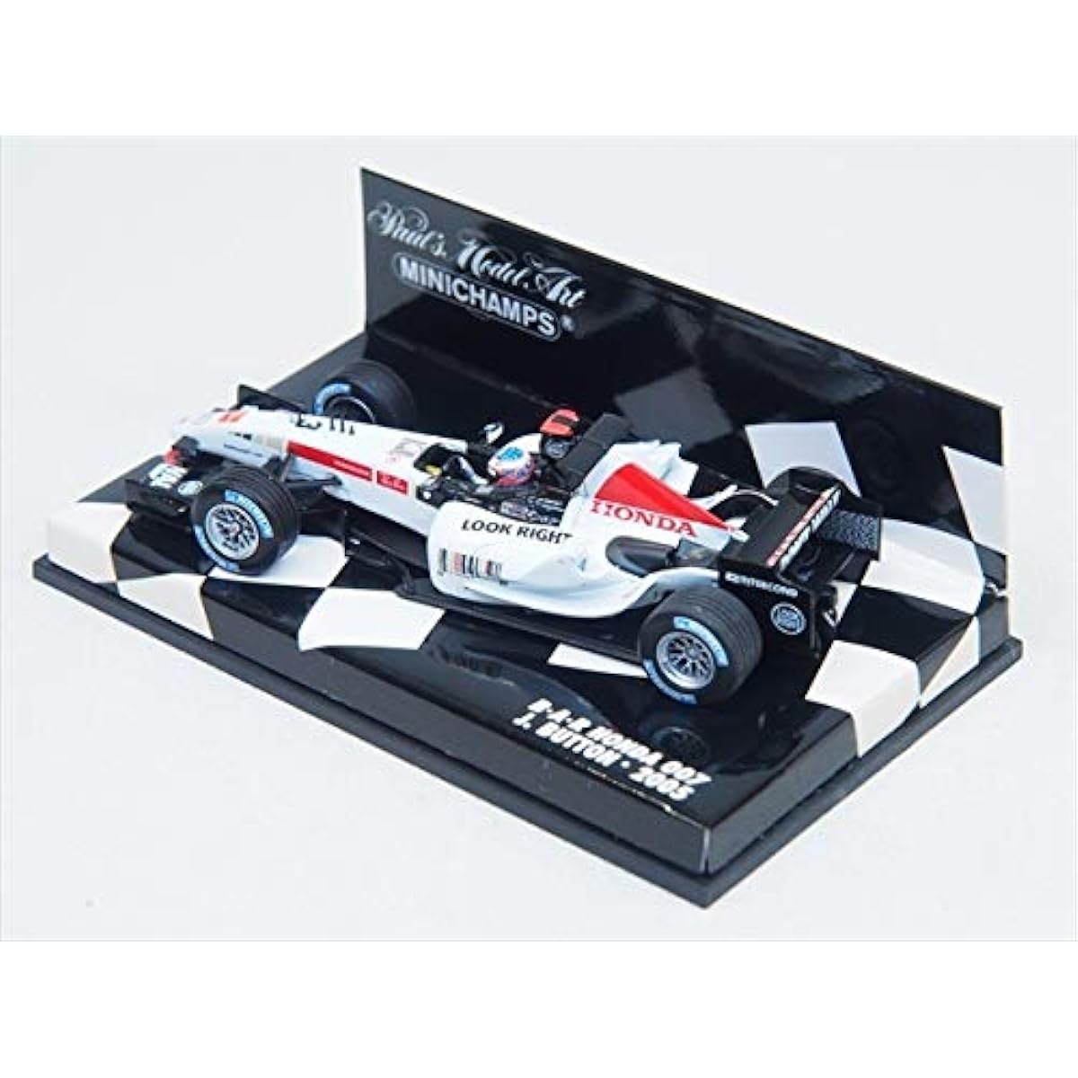 Out of print B.A.R 007 2005 F1 Jenson Button