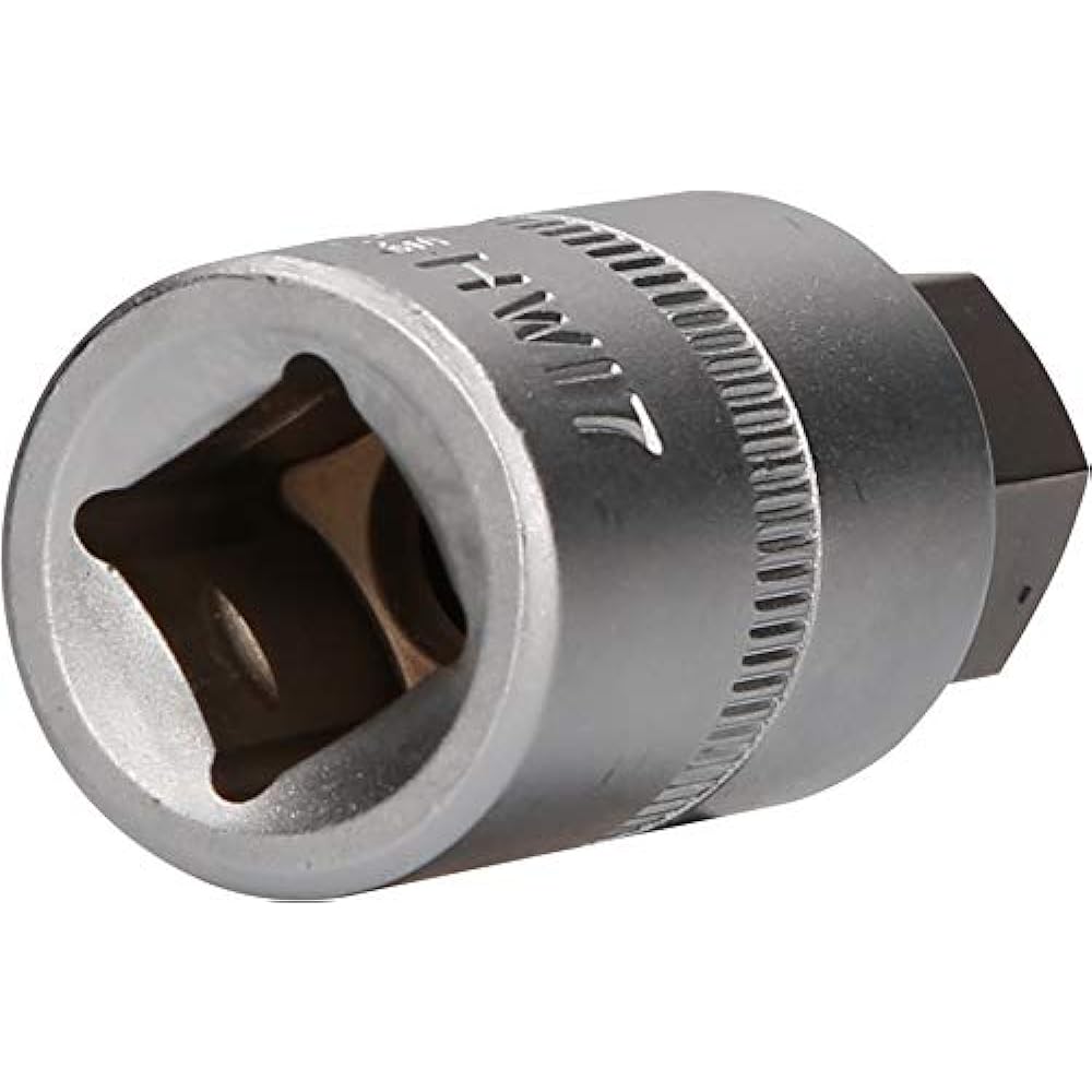 KS Tools 1/2" Hex Bit Socket Length 55mm 17mm BT022867