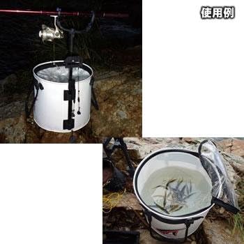 Taka Sangyo 208-Maru Ajibuku Bucket with Pole Stand 35cm