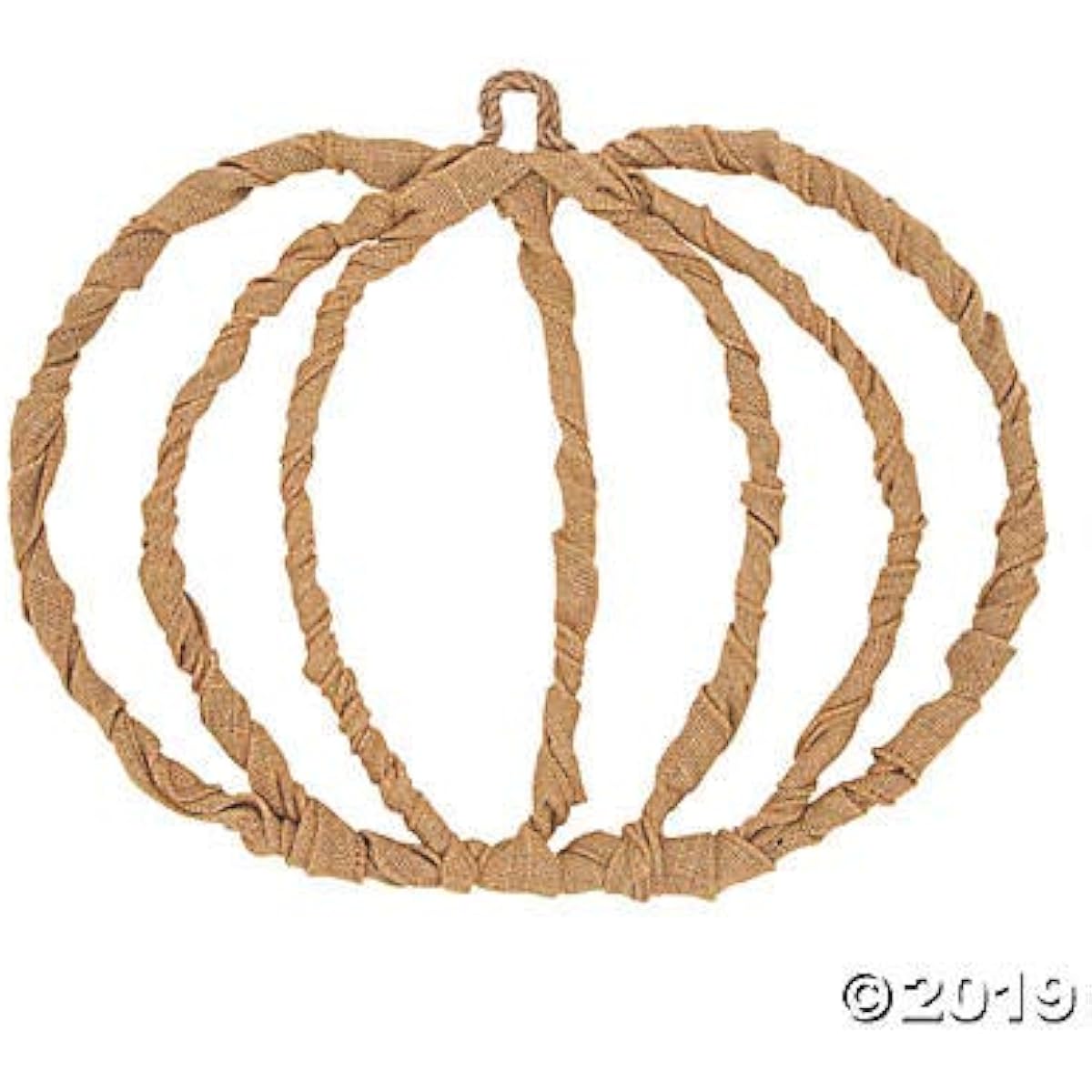 16" Wire Pumpkin Wreath Foam - Crafts and Fun Home Activities for Kids
