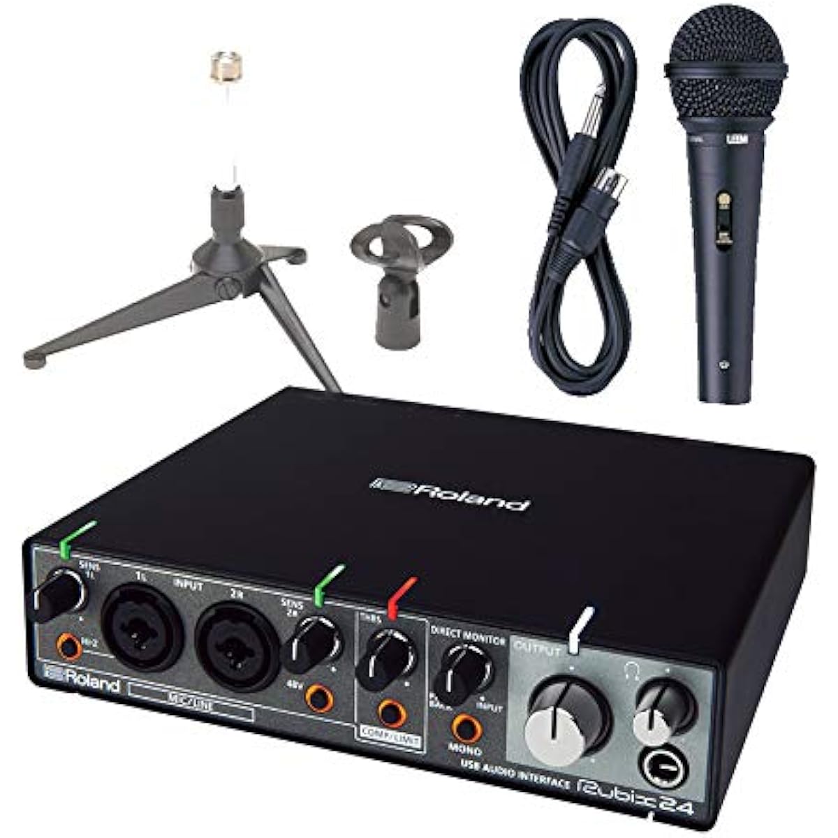 Roland rubix24 (UA-55 successor model) Easy distribution and recording set Video distribution Roland