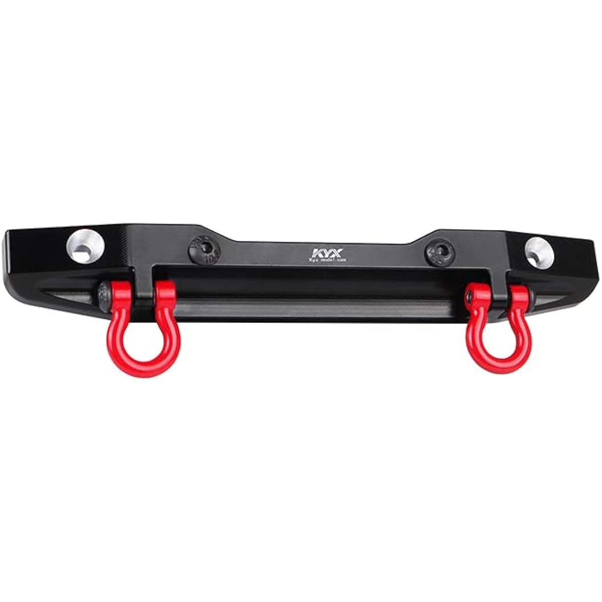 KYX Racing CNC Machined Aluminum Rear Bumper Upgrade Parts Accessories for 1/10 RC Crawler Car Axial SCX10 PRO