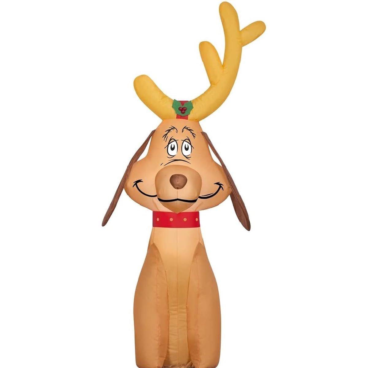 The Grinch Car Buddy Inflatable Christmas Decoration (Grinch Max the Dog with Antlers)