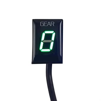 Digital Meter Display 1x Motorcycle 6 Level Speed Gear Display Indicator Yamaha FZ8 FZ6 FZ6R MT01 MT03 Xj6 Xjr400 Xjr1300 YZF R6 R6s Indicator Meter Display