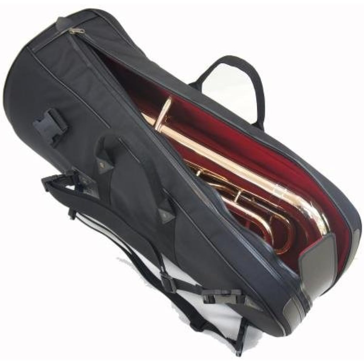 S. Hayashi Euphonium Soft Case, Step Material Brown