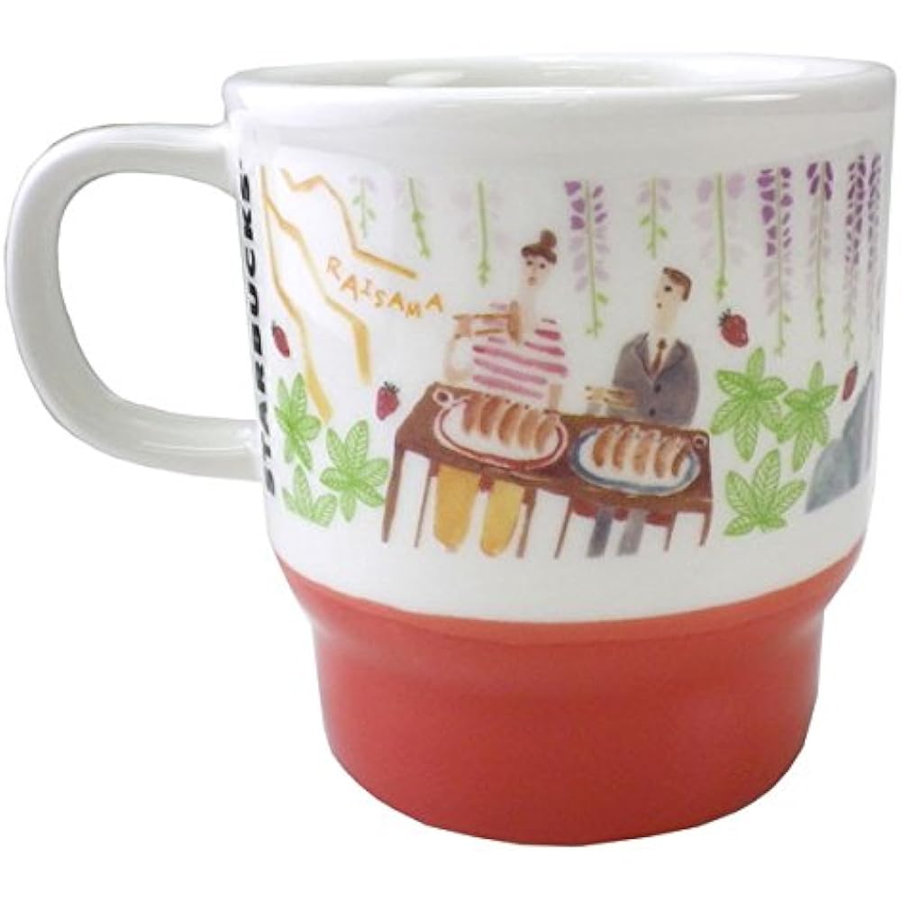 STARBUCKS Starbucks Japan Limited Tochigi Limited Mug Renewal Design Japanese Japanese Style Three Monkeys Strawberry Monkey Monkey Dialect TOCHIGI Regional Limited Local Limited White White Green Green Mug Cup Ceramic 355ml