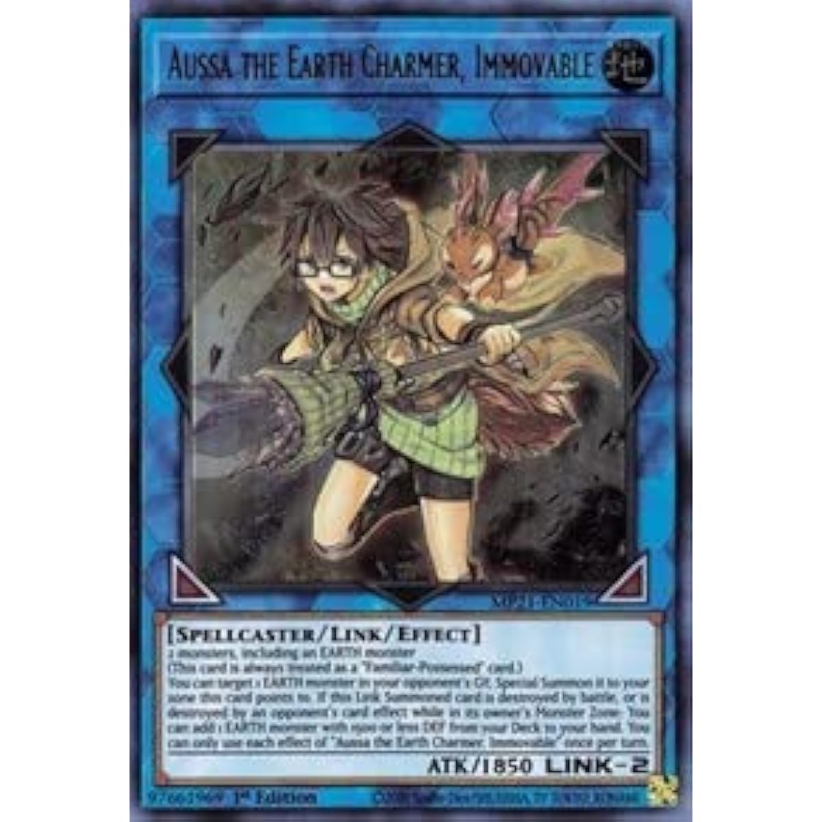 Osa the Earth Charmer, Immovable - MP21-EN019 - Ultra Rare - 1st Edition.