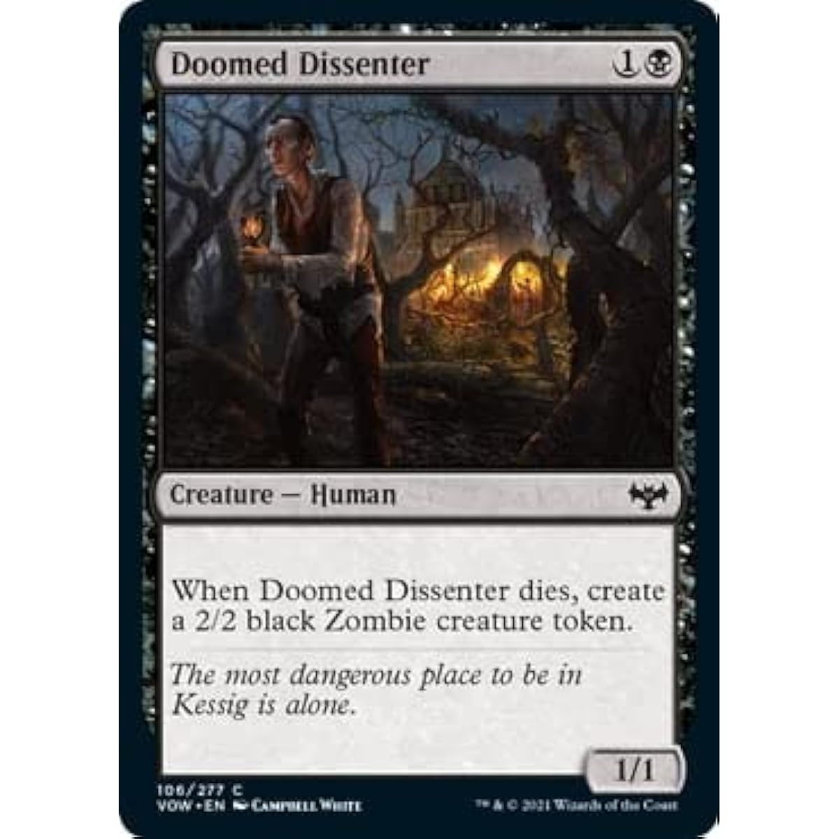 Magic: The Gathering - Fate Opponents (106) - Foil - Innistrad: Crimson Oath