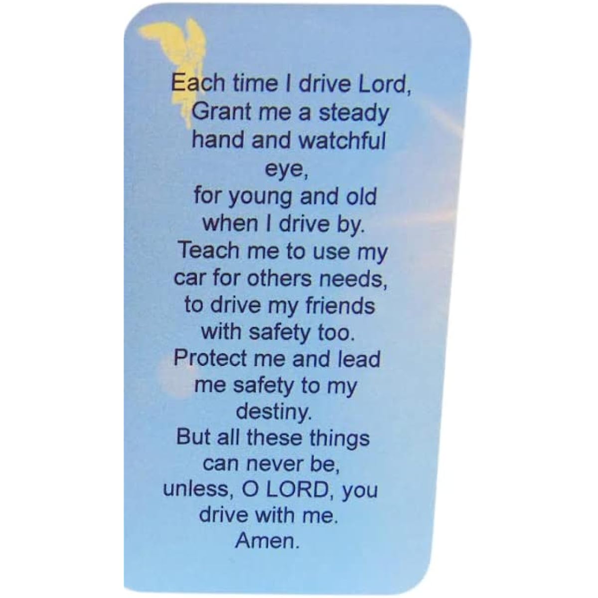 Westmon Works A Truckers Prayer Holy Cards Bulk Lot Truck Driver Double Sided Cards Made in the USA Set of 10