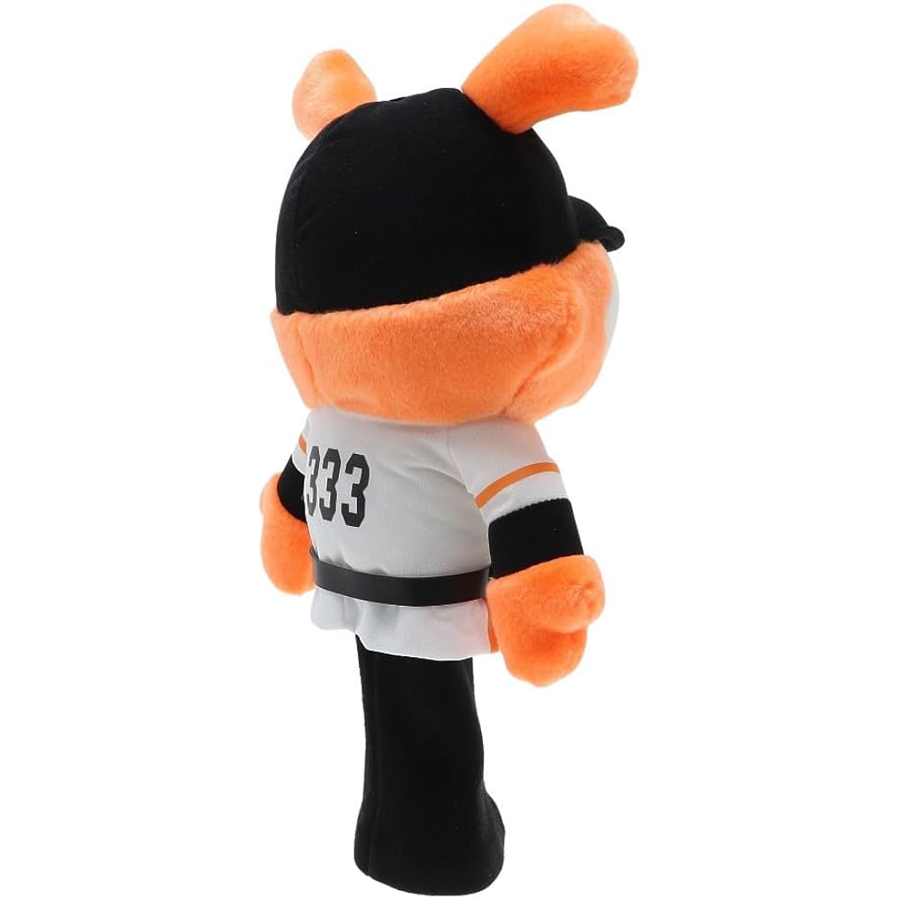Hokushin Trading 2021 Yomiuri Giants Giant Mr. Javitt Driver Head Cover OHC0001 Cute 460cc Compatible Orange