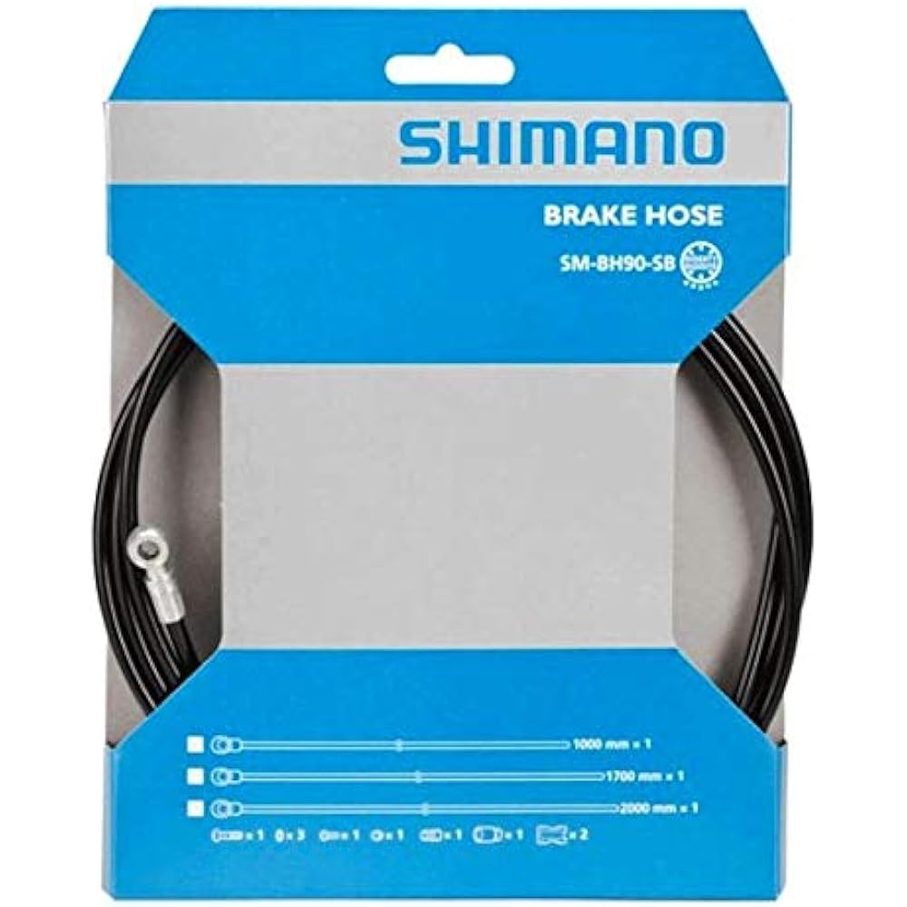 SHIMANO Disc Brake Hose SM-BH90 SBLS-B Black 1000mm ISMBH90SBLSL100B