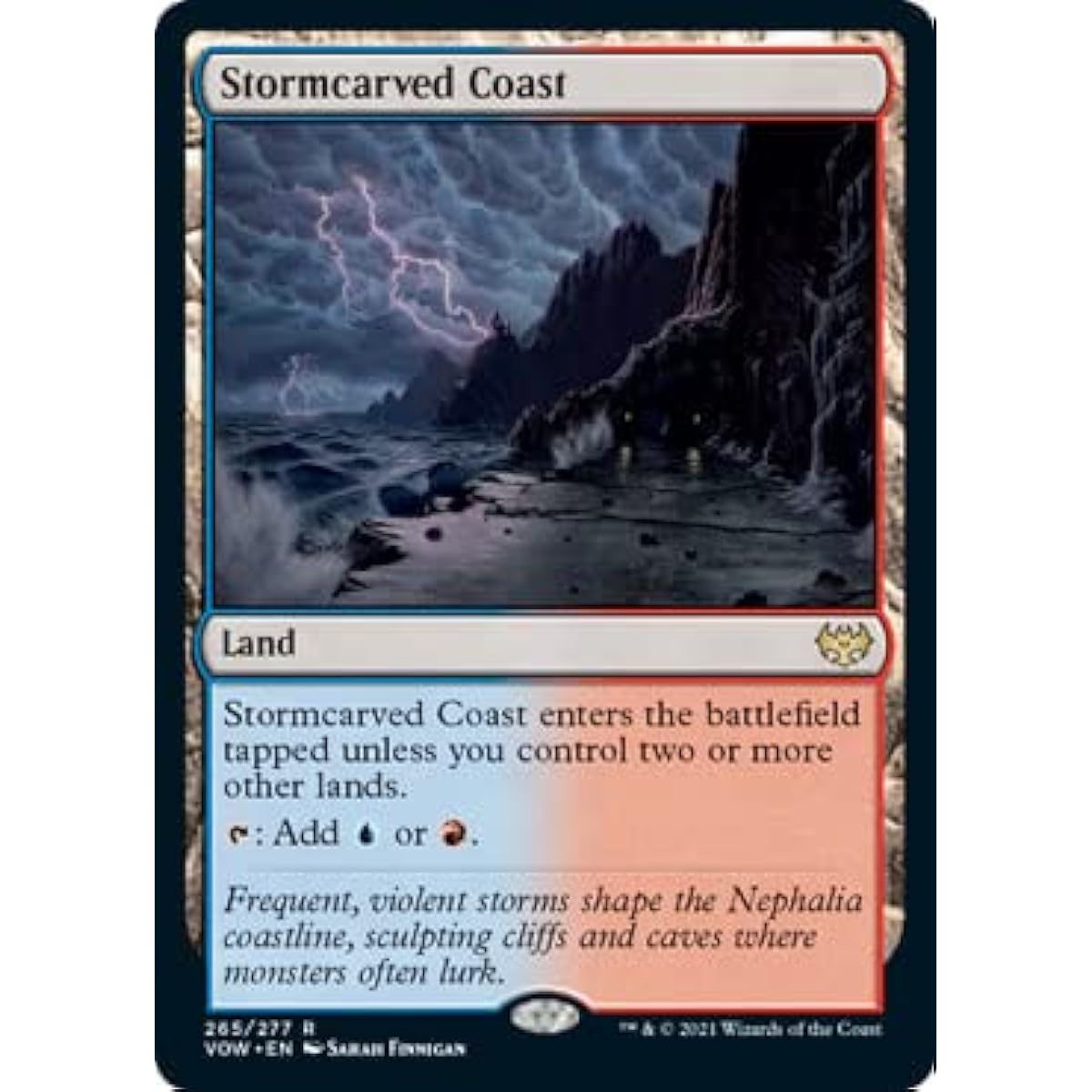 Magic: The Gathering - Stormcarved Coast (265) - Innistrad: Crimson Oath