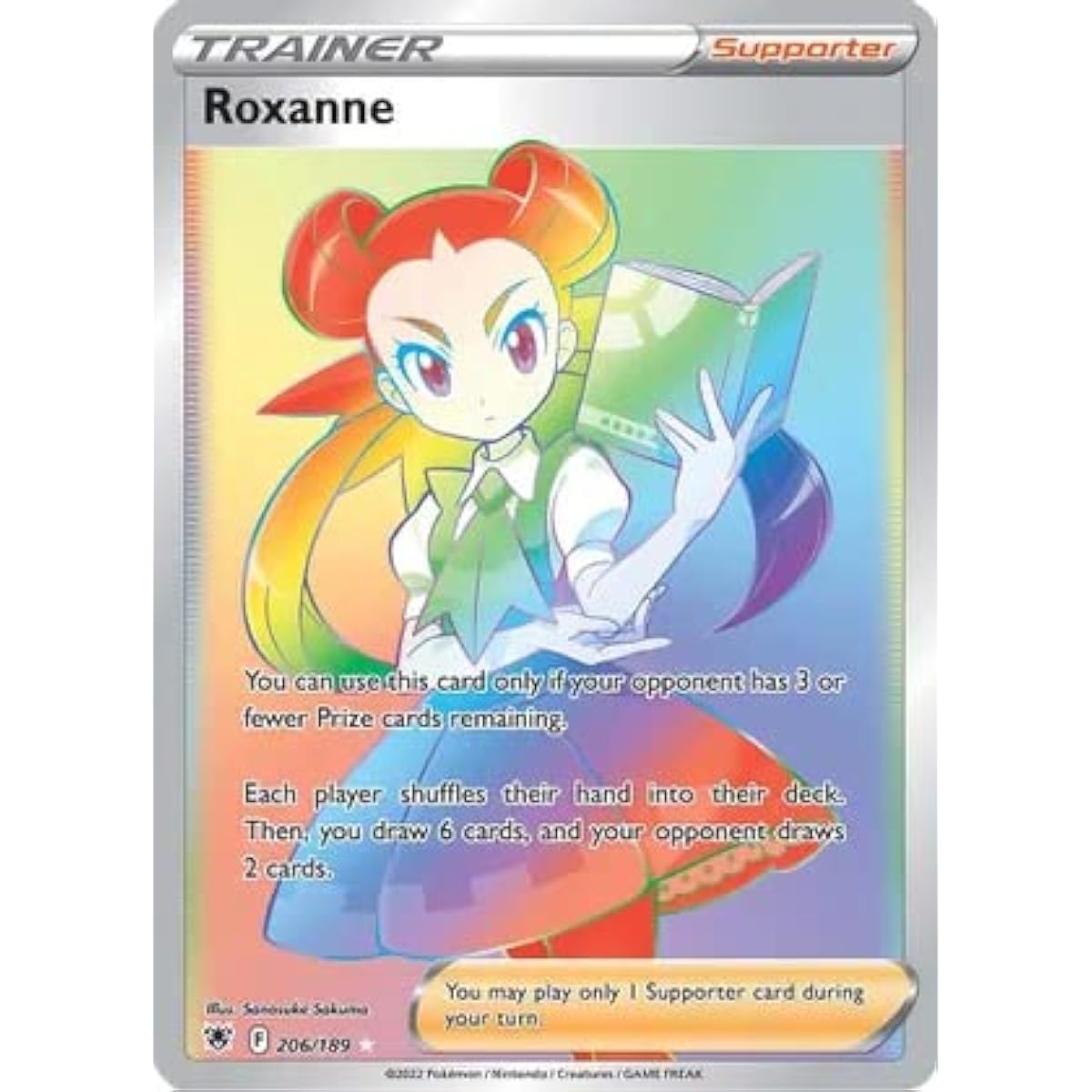 Roxanne - 206/189 - Secret Rare - Sword & Shield - Astral Radiance