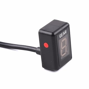 Speed Display Meter Universal GI Pro ECU Gear Indicator Speed Gear Display Indicator For Yamaha FZ8 FZ16 YZF-R1 Xjr1300 Motorcycle Accessories
