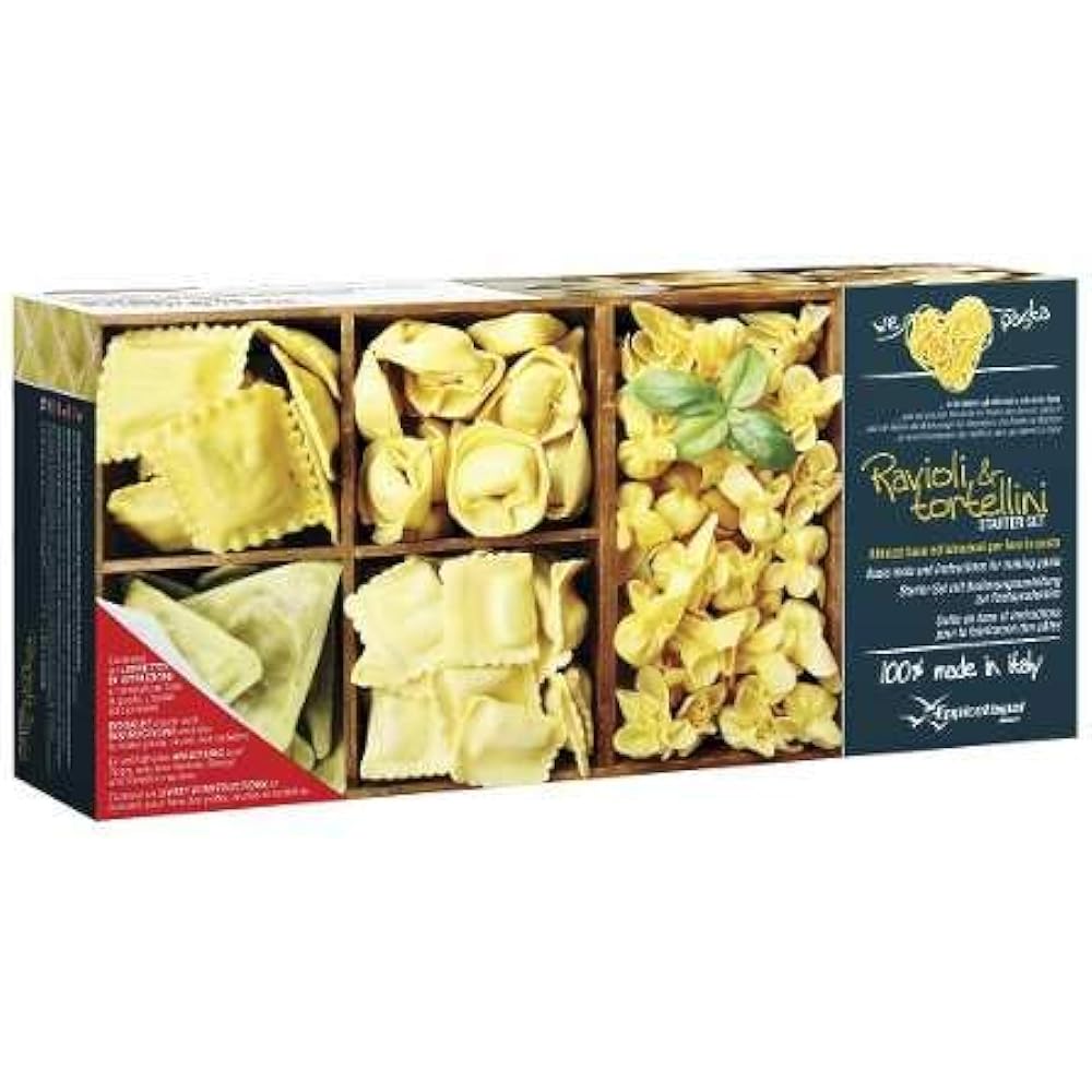 EPPICOTISPAI Ravioli Starter Set / Made in Italy Contains 8 Tools