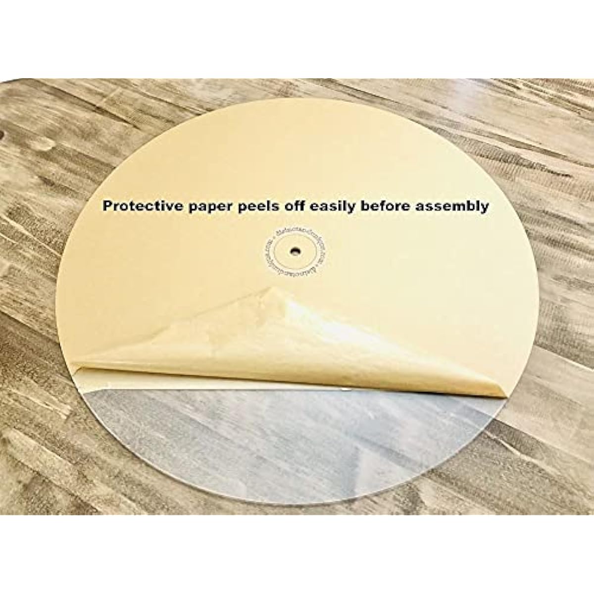 DistinctAndUnique 30" - 2 Pack Crystal Clear Acrylic Drum Kit Baffle - Muffle Live Recording Standard Mount Cymbal Stand Performance Shield Sound Barrier
