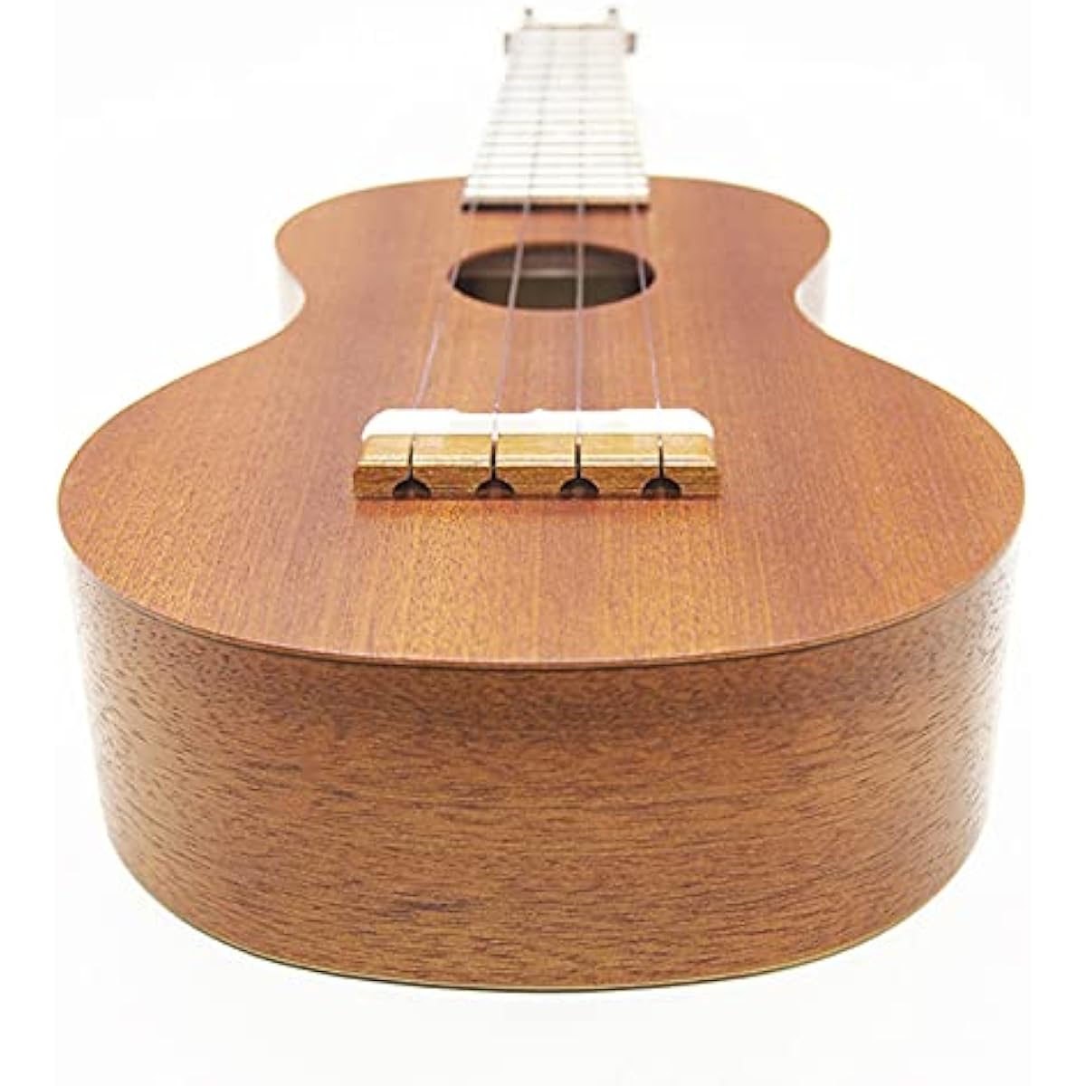 Famous Japanese Ukulele FS-1 Soprano High Grade 15-Piece Set Mahogany (Reliable Japanese Made) (Sweet Tone) (Friction Pegs) (u)