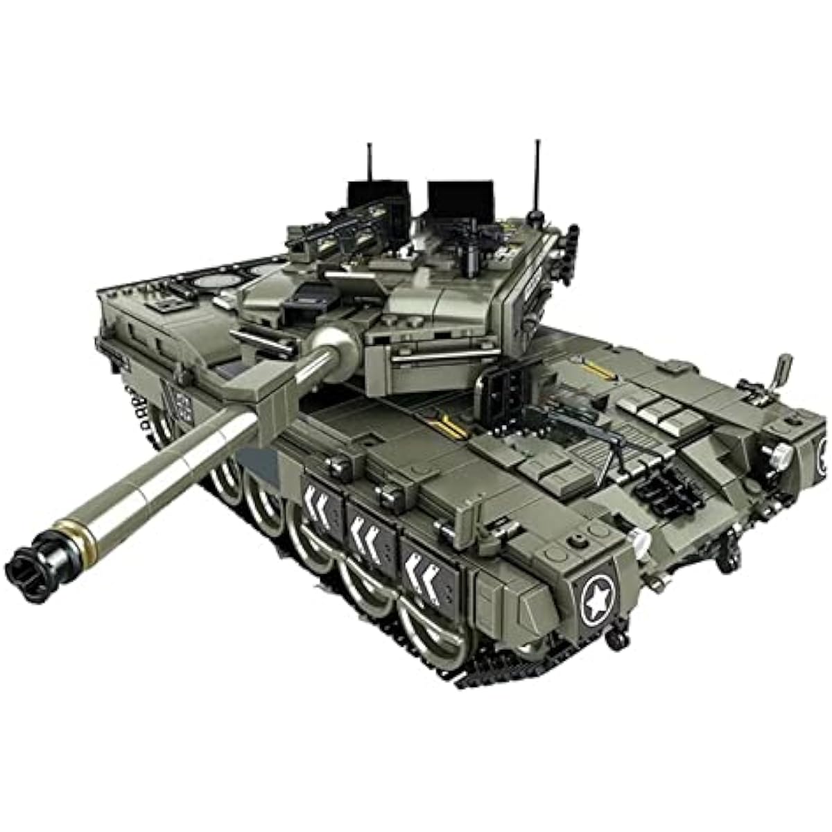 General Jim's Army Toys - World War II Leopard Heavy Tank Building Blocks Toy Building Set Perfect for Teens and Adults