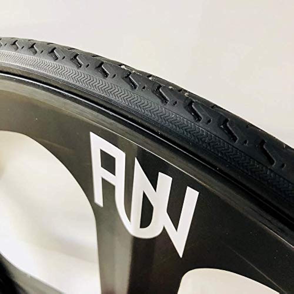 Riderz Cafe 700C×23C No-Puncture Tire Tubeless Tire Black