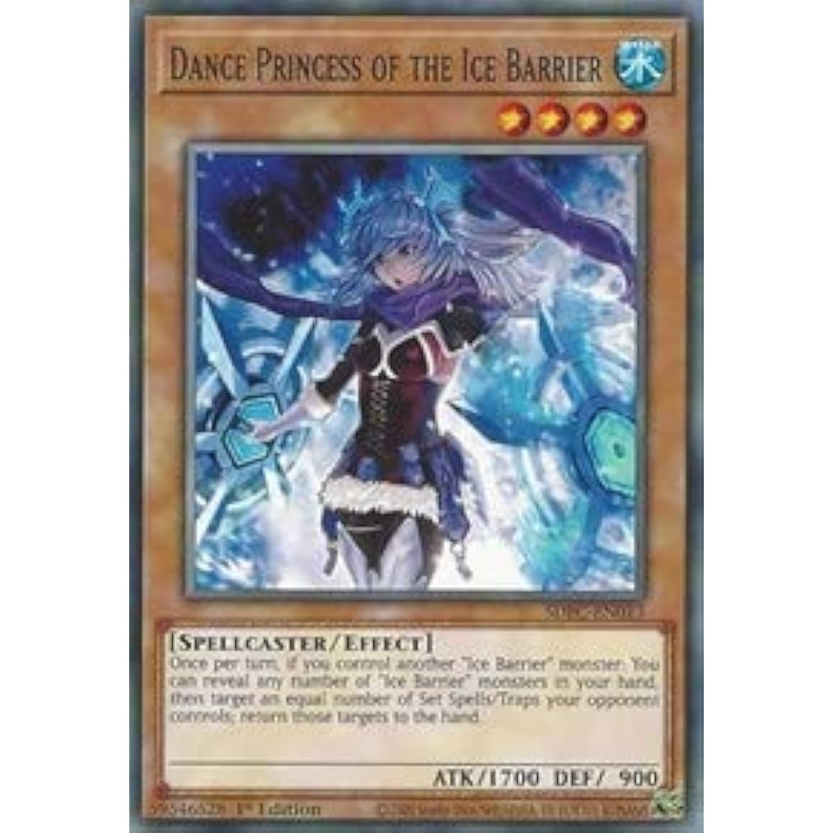 Dancing Princess of the Ice Barrier - SDFC-EN013 - Common - 1st Edition.