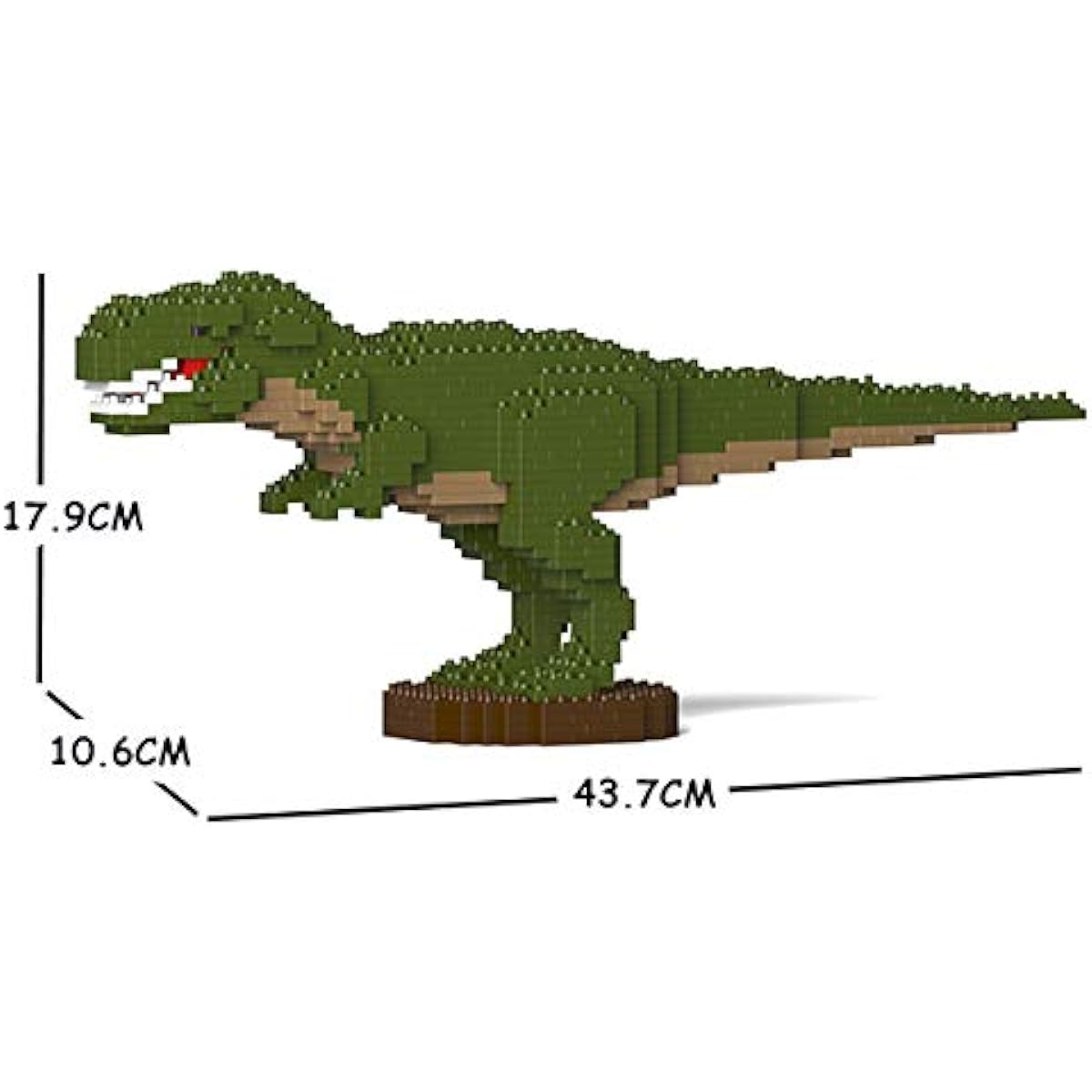 JEKCA Jekka Block T-Rex Tyrannosaurus Green 01S-M01 Sculptor