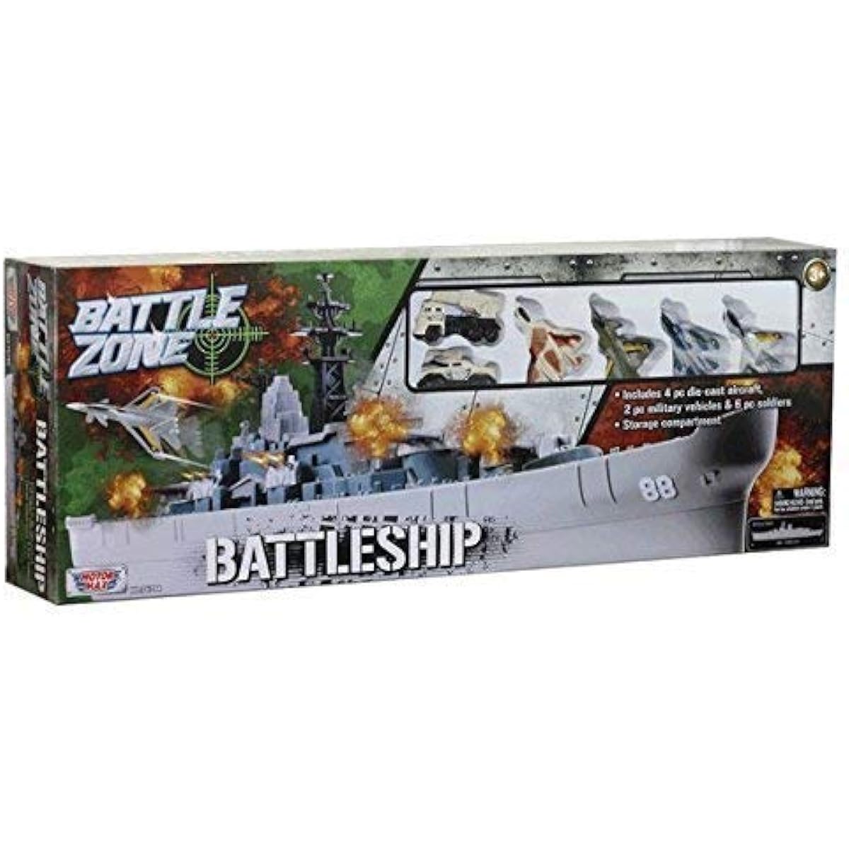 Giant USS Battleship