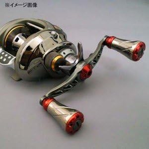 LIVRE reel FullComp crank (right-handed) for Shimano 90 (Titanium P + Gold G)