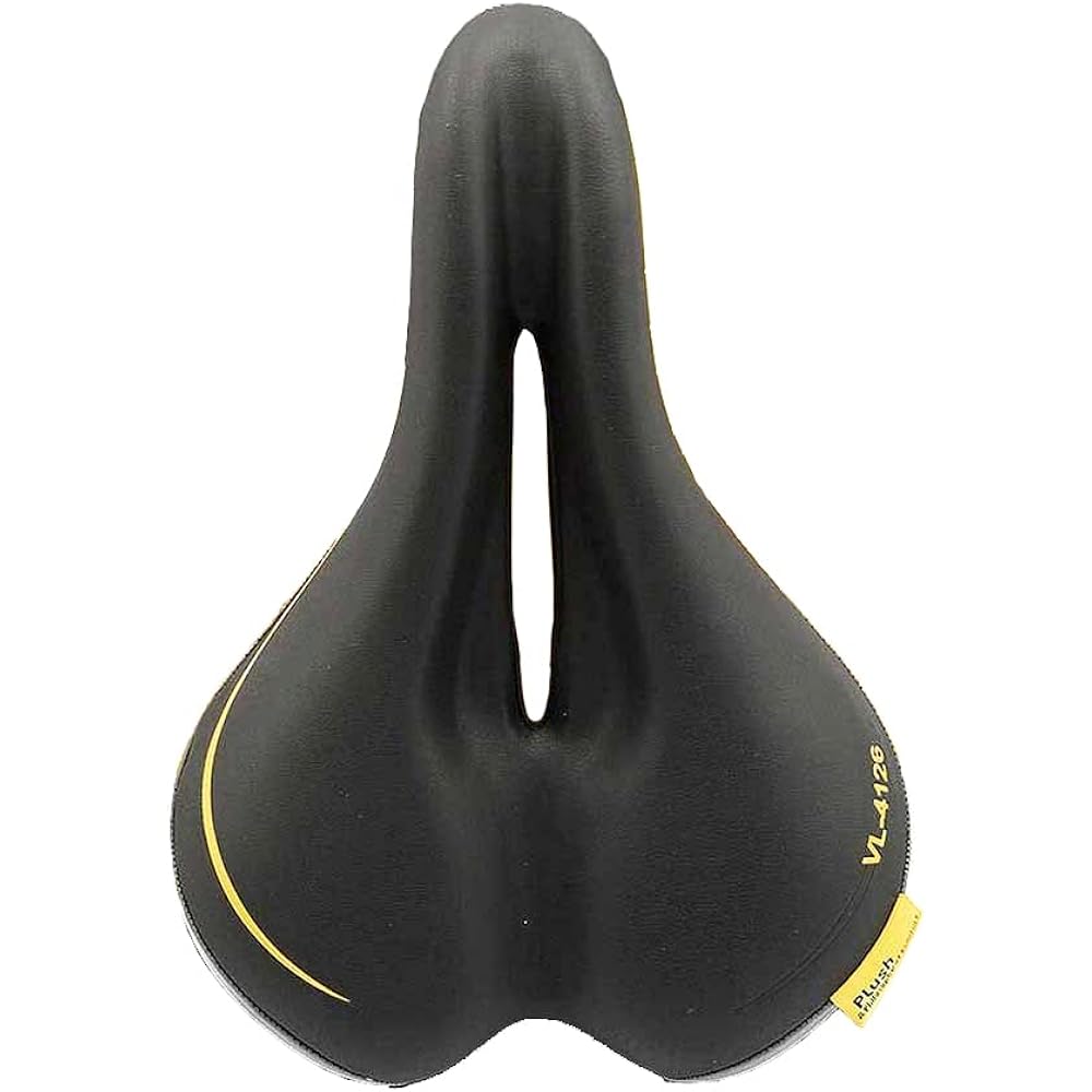 VELO Plush VL-4126 Saddle for Women BLACK SL-OTR-M010