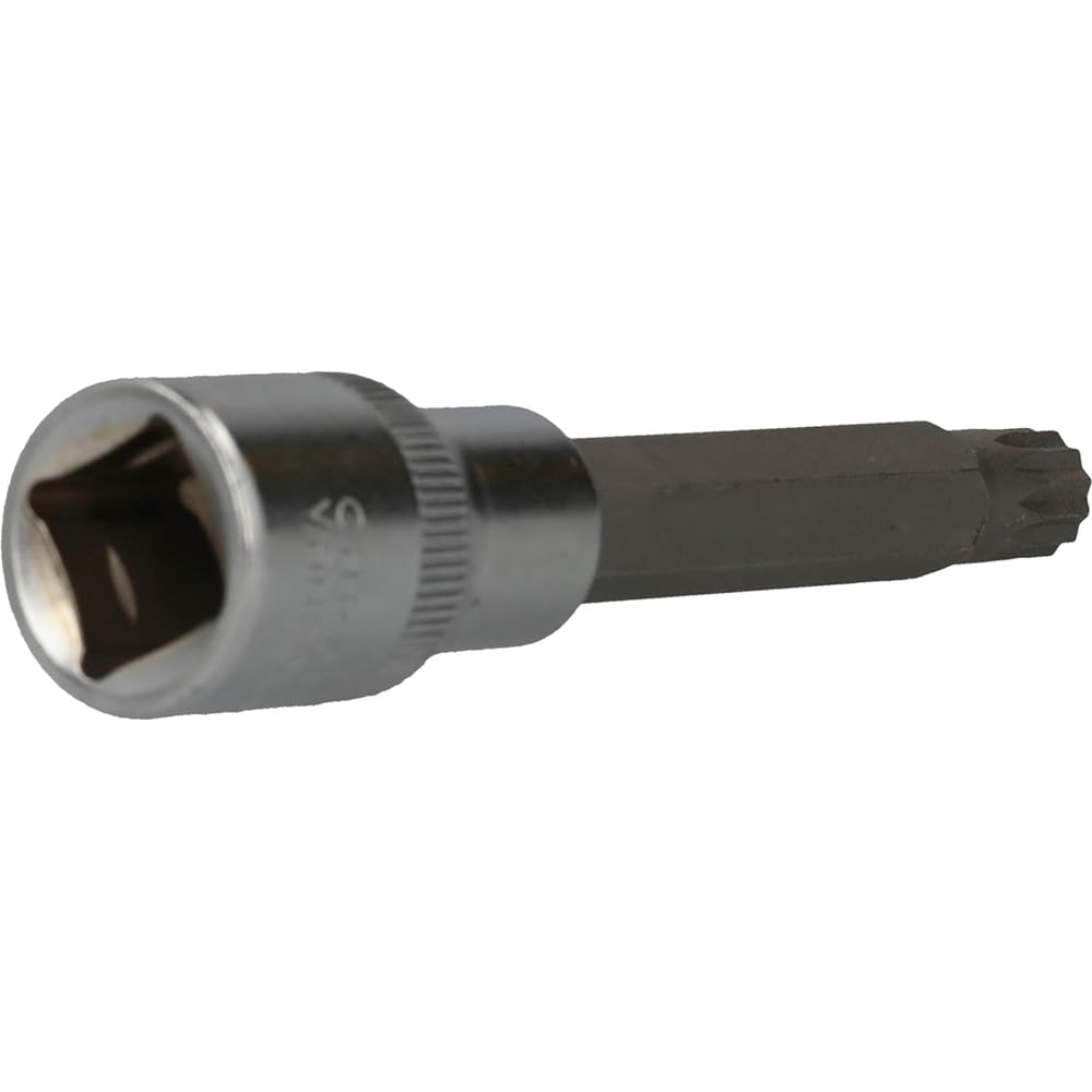 KS Tools 1/2" Spline Bit Socket Length 100mm M10 BT022944