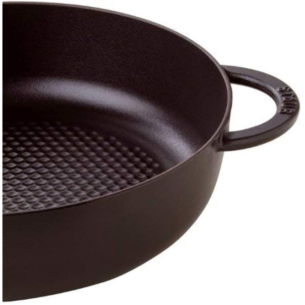 Staub Nidabeille Saute Pan 28cm Black 40509-331
