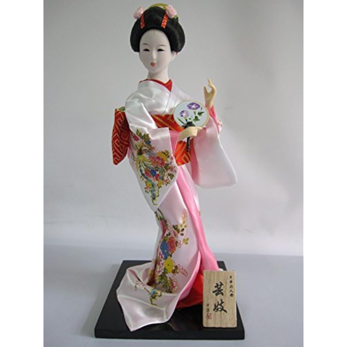 Dance/Maiko Japanese Doll Geiko 12 inch (30cm) Japanese Souvenir Present for Foreigners Pink