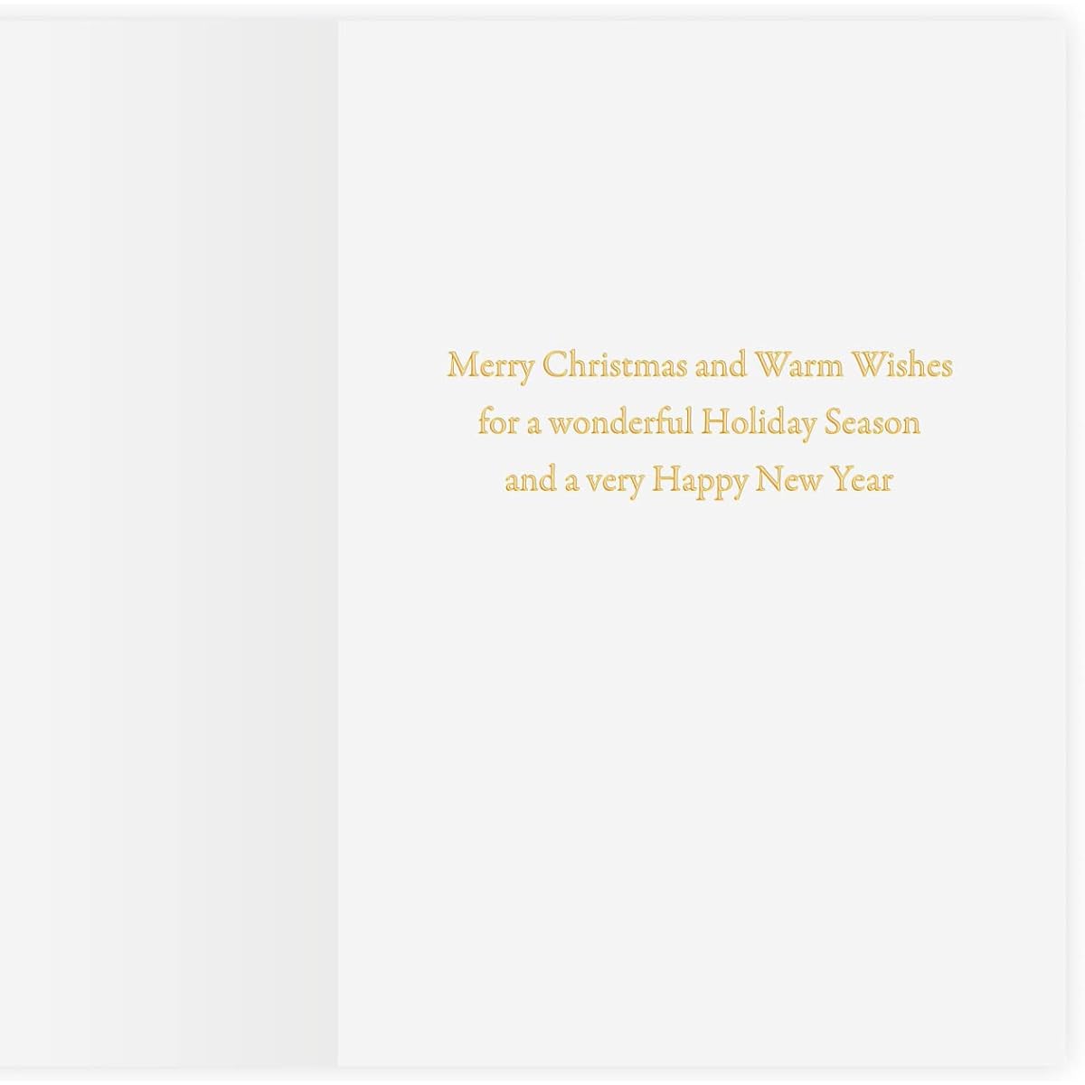The Gallery Collection 25 Watercolor Christmas Forest Cards with Foil-lined Envelopes