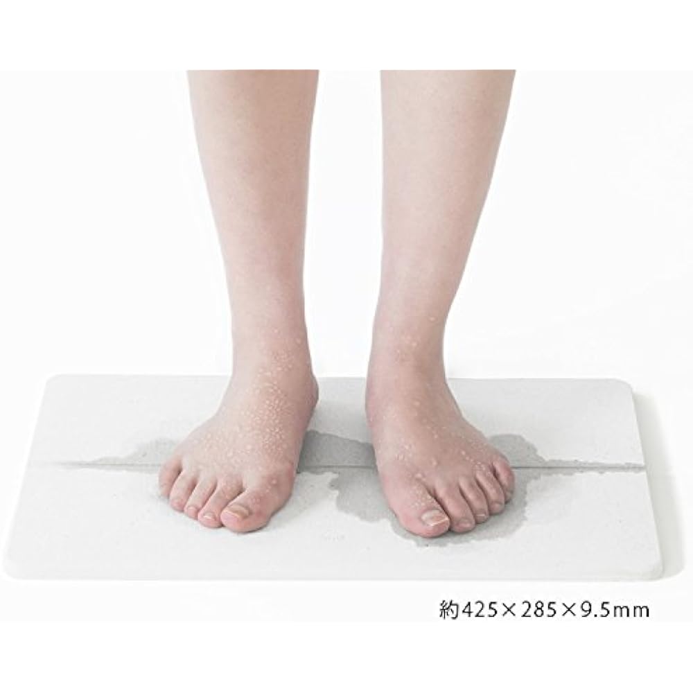 soil GEM soil gem series diatomaceous earth bath mat S size / bath mat anti-mold, anti-bacterial, anti-bacterial