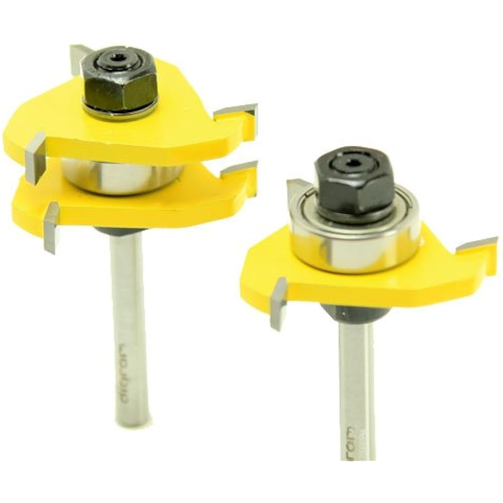 digram dm12402 tongue & groove router bit 1/4