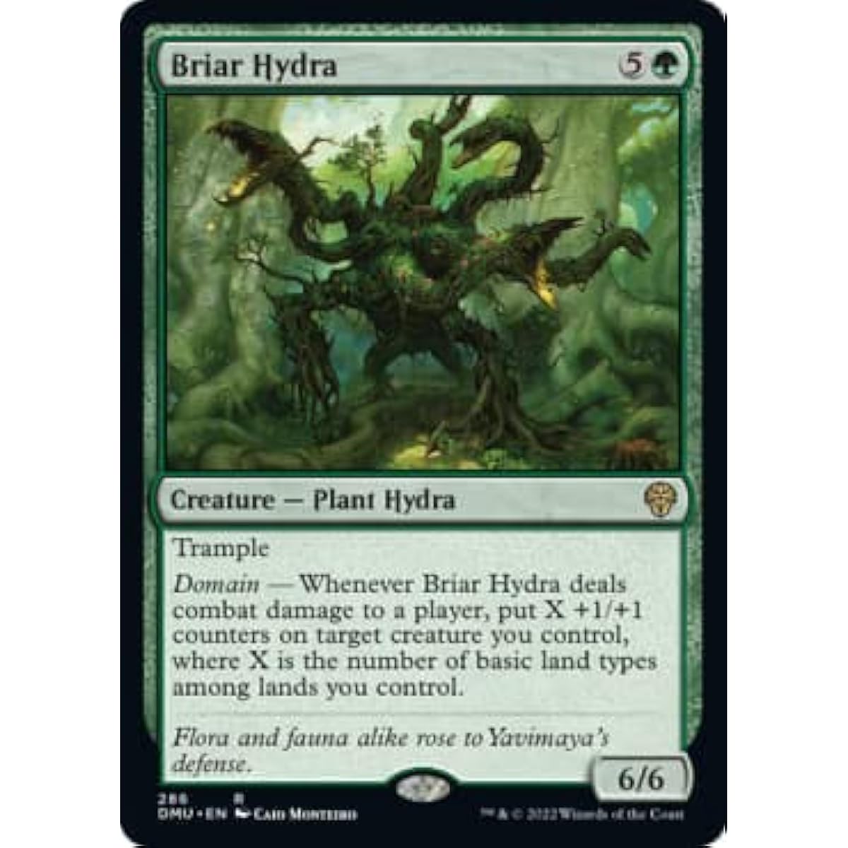 Magic: The Gathering - Briar Hydra (286) - Dominaria United