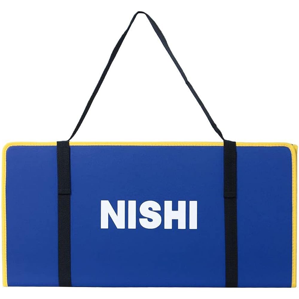 Nishi Sports (NISHI) Foldable Exercisemat NE-6 Blue/Gray/Red