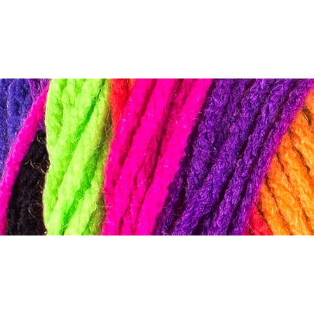 Red Heart Bright Stripe Super Saver Yarn 6-Pack 6-Pack