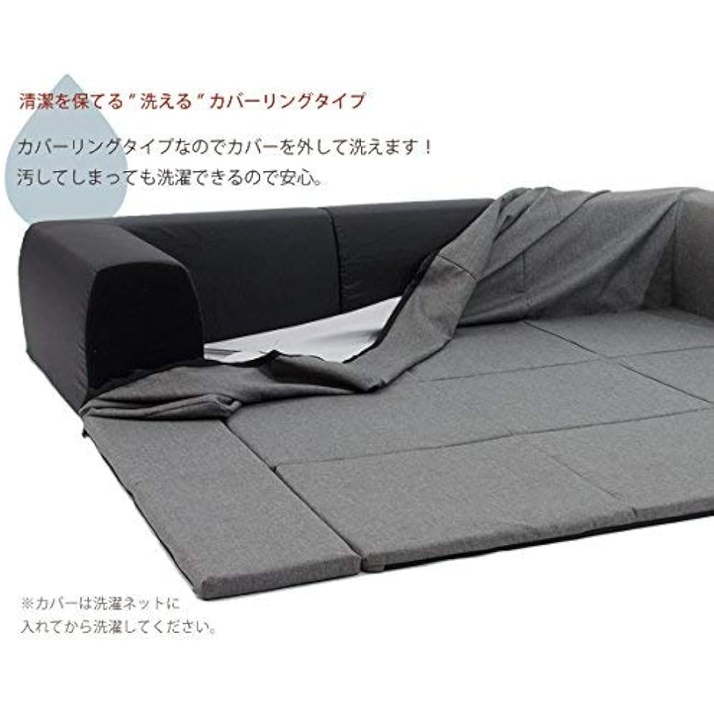 Seltan Sofa Cover JOUIR Exclusive Denim Style Indigo Blue Low Sofa JOUIR M Size D682a-612DBL